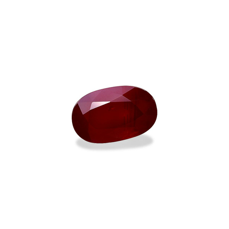 Rubis Du Mozambique Taille Ovale Rouge Carats