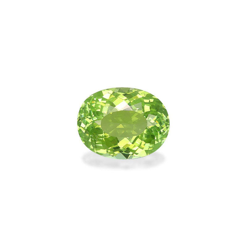 Tourmaline Cuivre taille OVALE Lime Green 2.84 carats