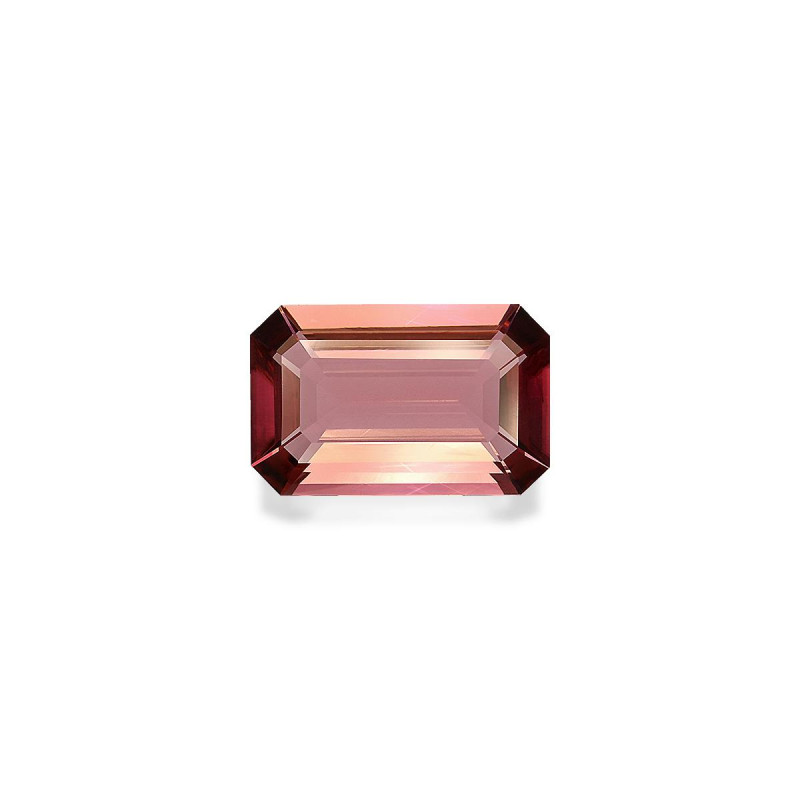 RECTANGULAR-cut Pink Tourmaline Strawberry Pink 7.23 carats