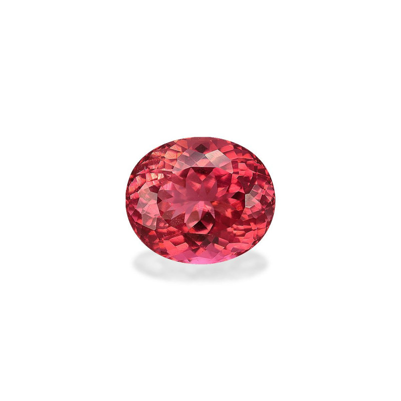 OVAL-cut Pink Tourmaline Strawberry Pink 4.62 carats