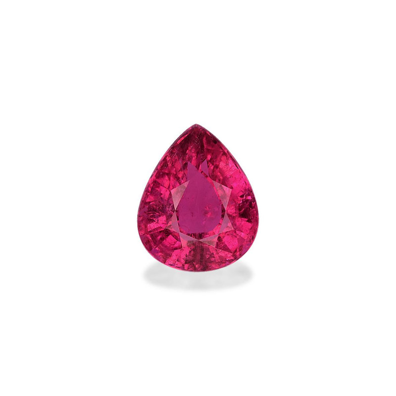 Rubellite taille Poire Fuscia Pink 3.40 carats
