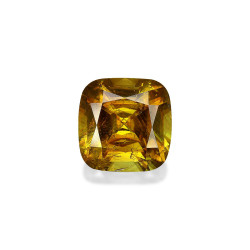 CUSHION-cut Sphene Golden...