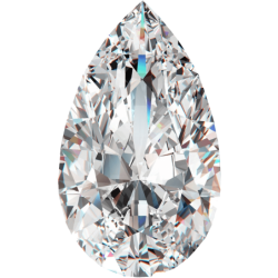 single pear diamond