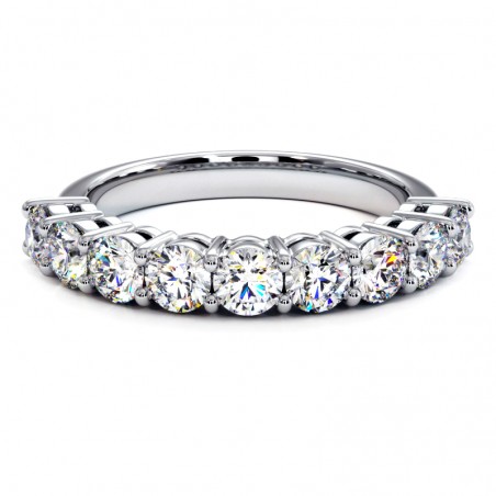 Half Eternity Round Diamonds Classic Promesse 1.00 carat