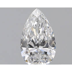 0.5-carat diamond in pear...