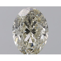 1.51-carat diamond in oval...