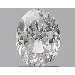 1.33-carat diamond in oval...