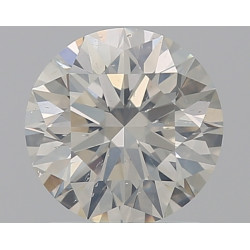 1.31-carat diamond in round...