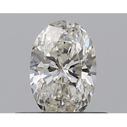 0.33-carat diamond in oval...