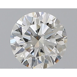 1-carat round shaped diamond