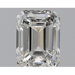 0.9-Carat Emerald Cut Diamond
