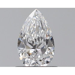 0.55-Carat Pear Shaped Diamond
