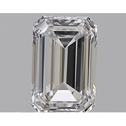 0.5-Carat Emerald Cut Diamond
