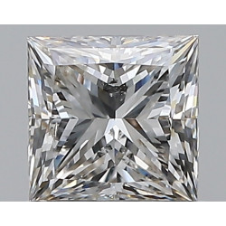 0.8-Carat Princess Cut Diamond
