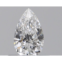 0.32-Carat Pear Shaped Diamond