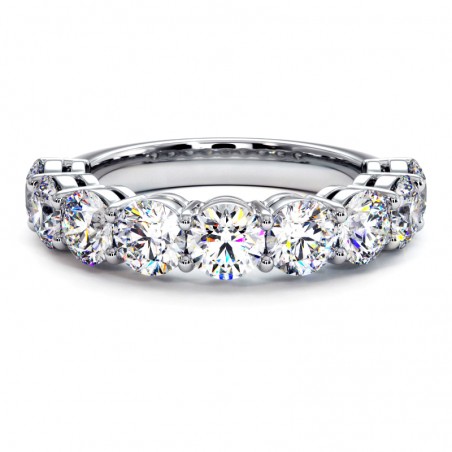 Half Alliance Round Classic Diamonds Promesse 1.50 carat