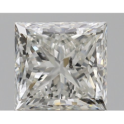 0.9-Carat Princess Cut Diamond