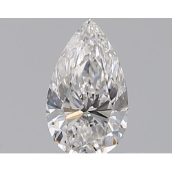 0.48-Carat Pear Shaped Diamond