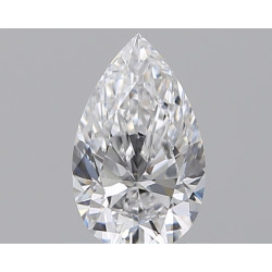 0.63-Carat Pear Shaped Diamond