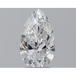 2.6-Carat Pear Shaped Diamond