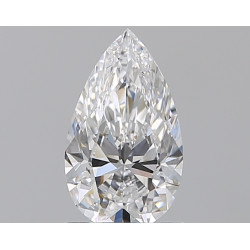 1-Carat Pear Shaped Diamond