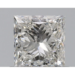 0.8-Carat Princess Cut Diamond