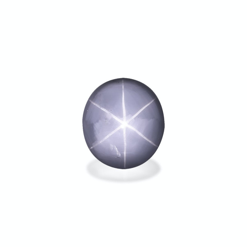 الياقوت النجمي الرمادي الحجم بيضاوي رمادي 33.51 