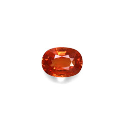 OVAL-cut spessartite Orange...