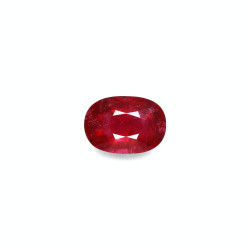 OVAL-cut Rubellite...