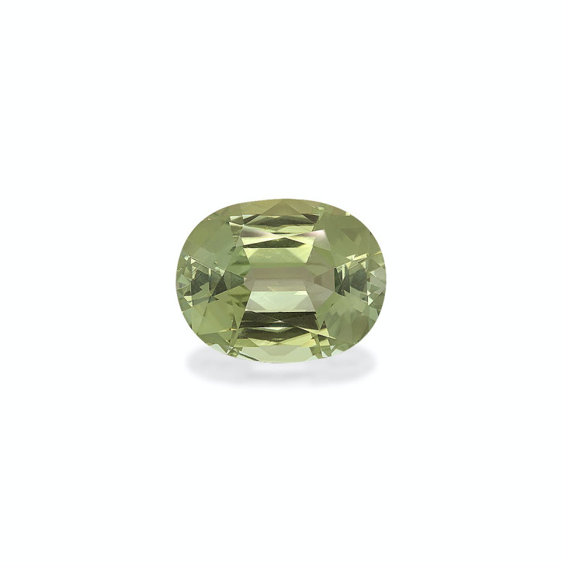 OVAL-cut Green Tourmaline Pale Green 22.73 carats