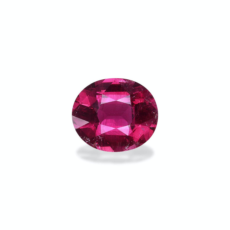 Rubellite taille OVALE Rouge 6.99 carats