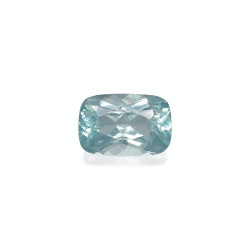 CUSHION-cut Aquamarine Sky...