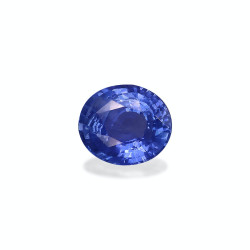 OVAL-cut Blue Sapphire Blue...