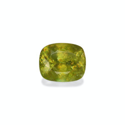 CUSHION-cut Sphene Lime...