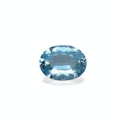 OVAL-cut Aquamarine Blue...