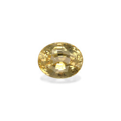 OVAL-cut Yellow Sapphire...