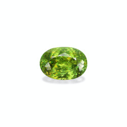 OVAL-cut Sphene Lime Green...