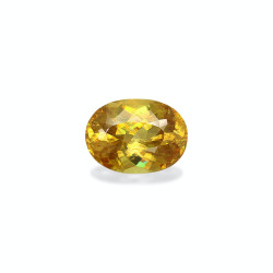 OVAL-cut Sphene Yellow 7.42...