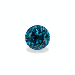 ROUND-cut Blue Zircon...