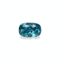 CUSHION-cut Blue Zircon...