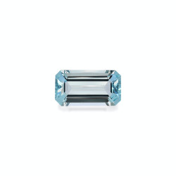 RECTANGULAR-cut Aquamarine...