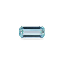 RECTANGULAR-cut Aquamarine...