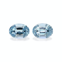 OVAL-cut Aquamarine Baby...