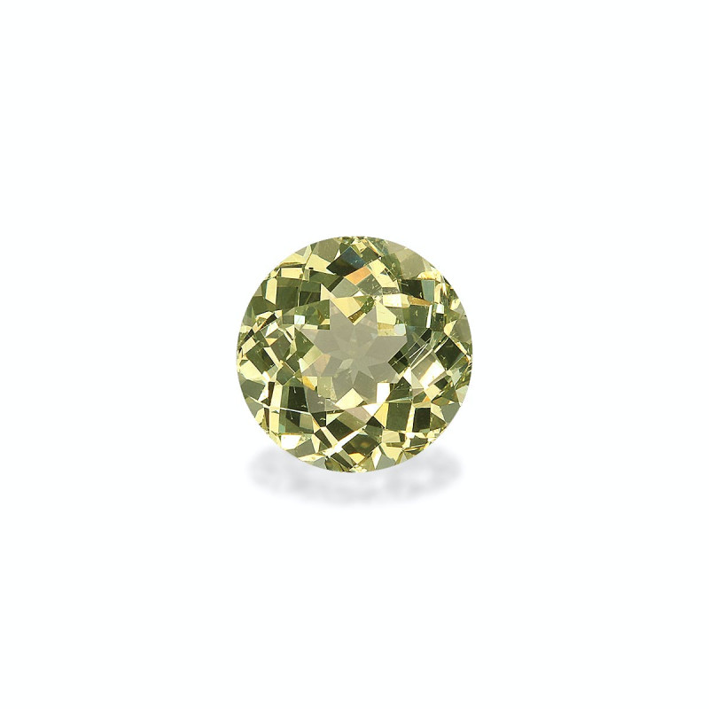الجارنيت الأخضر الحجم دائري Daffodil Yellow 3.82 