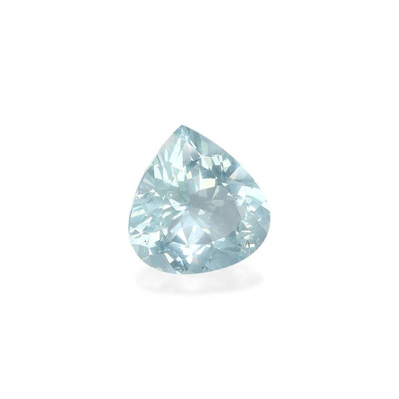 Pear Cut Aquamarine Sky Blue Carats