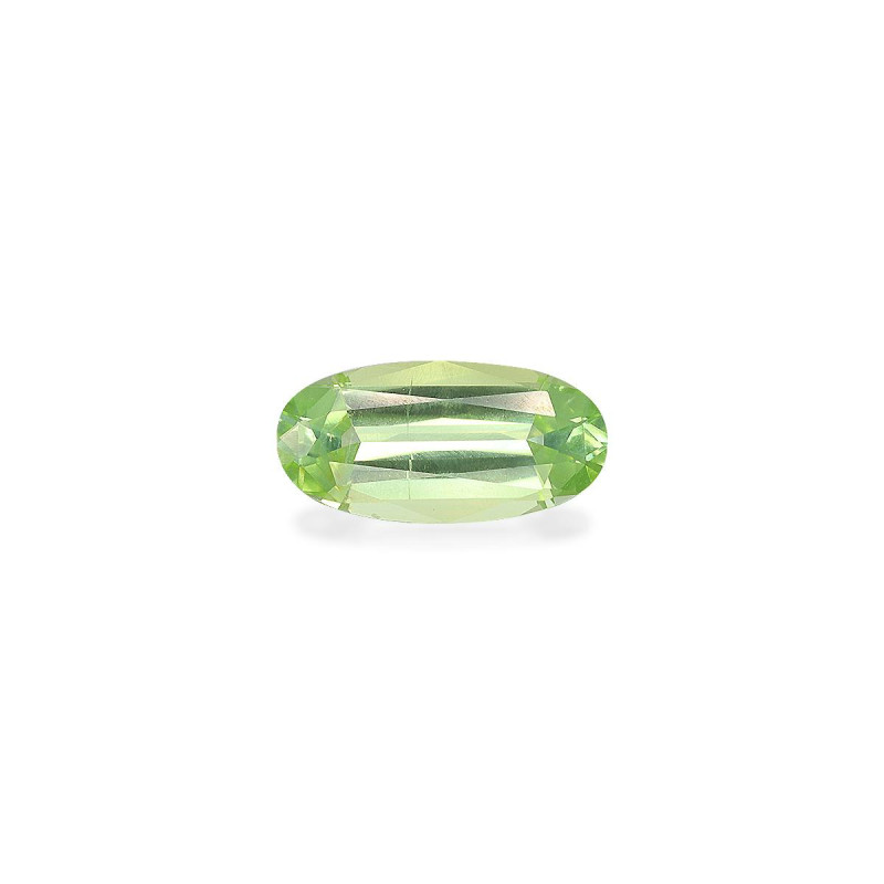 Tourmaline Verte taille OVALE Lime Green 2.01 carats