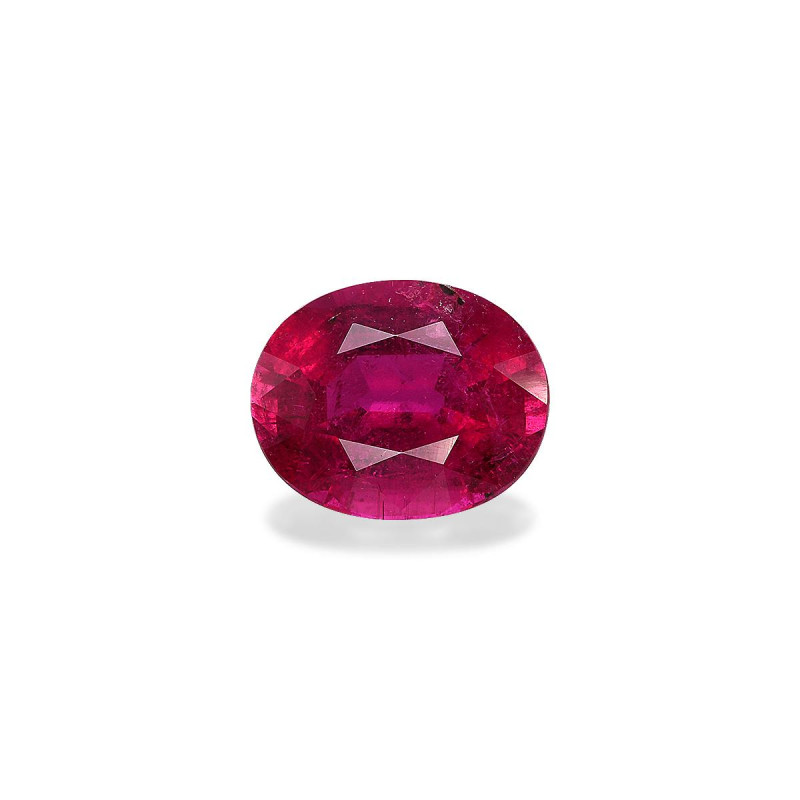 Rubellite taille OVALE Pink 3.82 carats