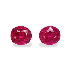 OVAL-cut Rubellite...