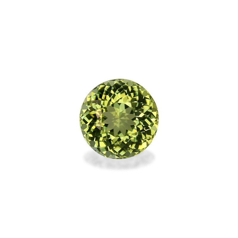 Tourmaline Cuivre taille ROND Lime Green 4.31 carats