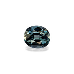 OVAL-cut Blue Spinel Denim...